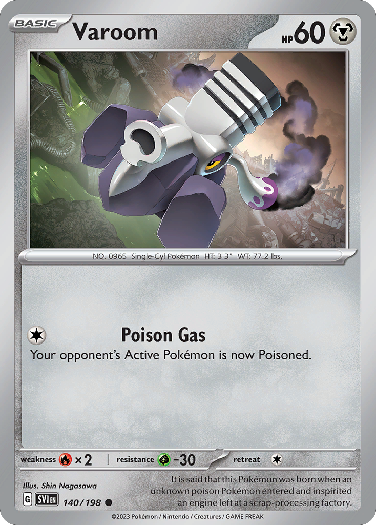 Scarlet & Violet Varoom #140/198